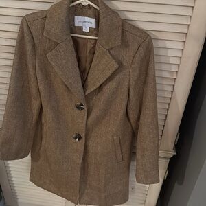New LIZ CLAIBORNE PEA COAT SIZE SMALL BUT COULD FIT MEDIUM